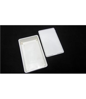 Пластиковая коробка приборный корпус 100*60*25мм белый (16274)