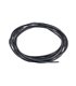 Кабель силиконовый термостойкий 10AWG 5.3кв.мм черный 1м (19203)