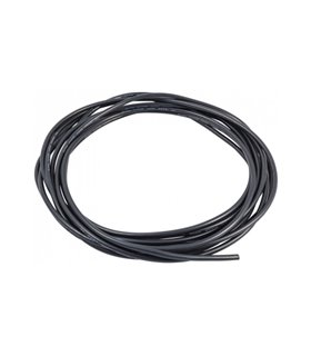 Кабель силиконовый термостойкий 10AWG 5.3кв.мм черный 1м (19203)