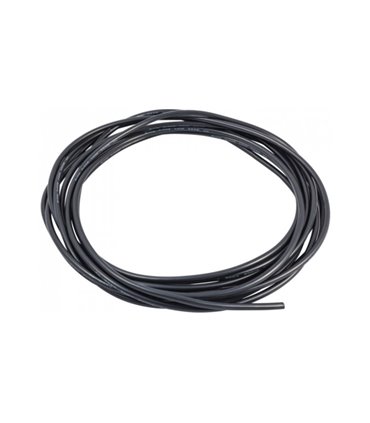 Кабель силиконовый термостойкий 10AWG 5.3кв.мм черный 1м (19203)