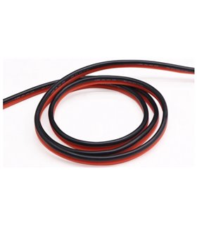 Кабель силиконовый термостойкий 10AWG 5.3кв.мм красный 1м (19202)