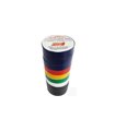 Изолента SUPER MASTER+ 0.13*17мм 11м ассорти 10шт (16563)