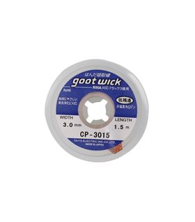 Лента для снятия припоя Goot Wick RMA 3.0mm 1.5m CP3015 (17456)