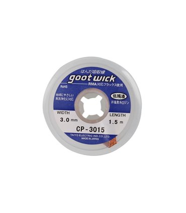 Лента для снятия припоя Goot Wick RMA 3.0mm 1.5m CP3015 (17456)