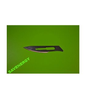 Сменное лезвие для скальпеля 10шт (10526) Сменное лезвие для скальпеля 10шт (10526)