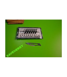 Сменное лезвие для скальпеля 10шт (10526) Сменное лезвие для скальпеля 10шт (10526)
