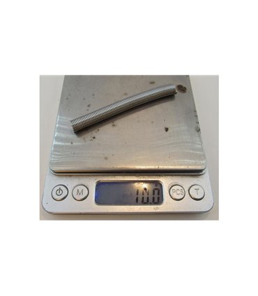 Припой 1мм в колбе вес 10г длина 3м (18128)