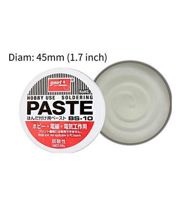 Паяльная паста флюсовая канифольная паста GOOT BS-10 (18229)