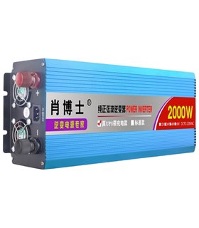 Домашний UPS ИБП инвертор чистая синусоида 220V 2000W 12V (19194)