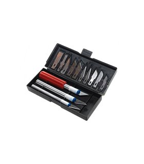 Набор скальпелей 13 лезвий (16561) Набор скальпелей 13 лезвий (16561)