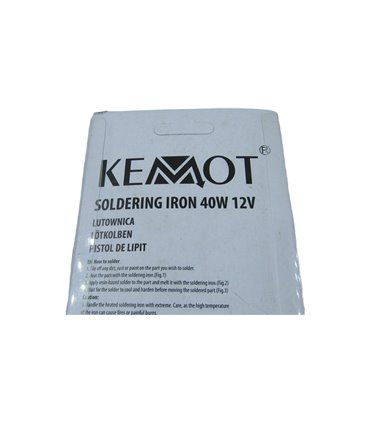 Паяльник для авто от прикуривателя Kemot 12V 40W LUT0063 (18998)