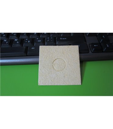 Губка для очистки жал 60мм х 60мм (10355)