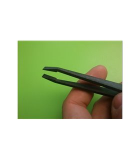 Пластиковый антистатический острый пинцет 93301 (11062)