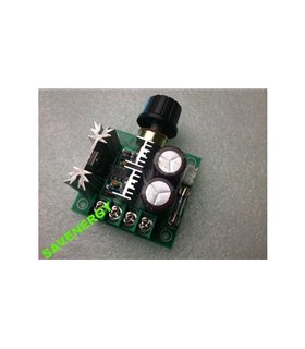 ШИМ регулятор скорости мотора PWM DC 12-40В 10А 13КГц (10606)