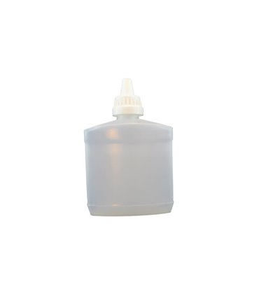 Прозрачная баночка для флюса или смывки 100мл с носиком (18094)