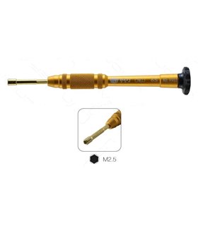 Прецизионная отвертка 2.5 для разборки электроники (14903) Прецизионная отвертка 2.5 для разборки электроники (14903)