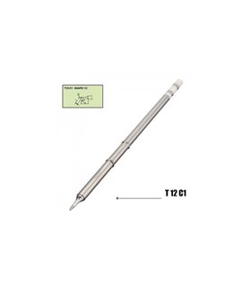 Жало паяльника Suhan T12 C1 конус со срезом 1мм (11618) Жало паяльника Suhan T12 C1 конус со срезом 1мм (11618)