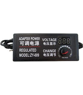 Блок питания с регулируемым напряжением 3-12V 5A цифровой дисплей (18655)