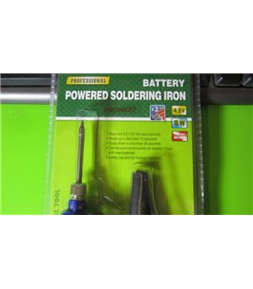 Паяльник Zhongdi ZD-20D на батарейках 3АА*1.5V 8W DC-4.5V (14395)