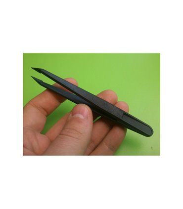 Пластиковый антистатический острый пинцет 93302 (11061)
