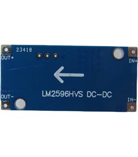 Модуль понижения напряжения DC LM2596HVS 4.5-60V to 3.3V 3A (18917) Модуль понижения напряжения DC LM2596HVS 4.5-60V to 3.3V 3A (18917)