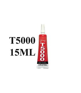 Клей силиконовый T5000 в тюбике с дозатором 15мл (15796) Клей силиконовый T5000 в тюбике с дозатором 15мл (15796)