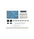 Учебный комплект для пайки SMD SMT компонентов 80*60мм (16036)