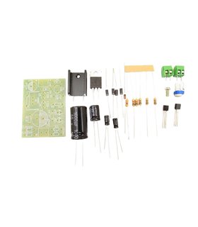 Транзисторный регулятор питания AC 12-17V DC 8-14V 500mA DIY (15026)