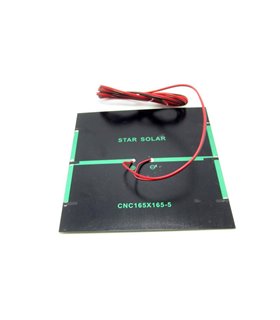 Солнечная панель с эпоксидным покрытием 5V 4.2W Star Solar 165*165мм (16225)