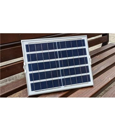 Солнечная панель 10W 6V 280*350мм XH-10W-6V с подставкой (18568)