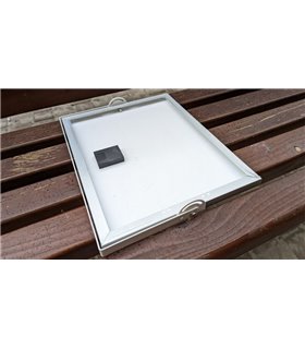 Солнечная панель 10W 6V 280*350мм XH-10W-6V с подставкой (18568)