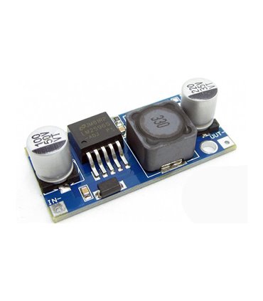 Понижающий преобразователь напряжения LM2596S 6-40V to 12V 3A (15170)
