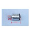 Магнитный двигатель высокоскоростной микро DC 3.7V 12W 30000об N20 (15406)