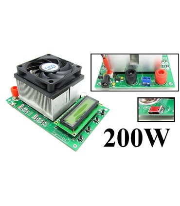 Электронная нагрузка для тестирования аккумуляторов и блоков питания 200W (15125)