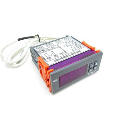 Цифровой терморегулятор термостат XH-W2030 с датчиком 220V (15093)