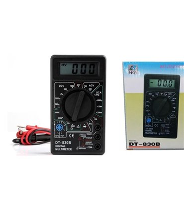 Цифровой мультиметр DT-830B со щупами (15792)