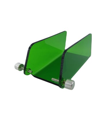 Защитное стекло лазерной головки 190-540нм 40мм зеленый (19031)