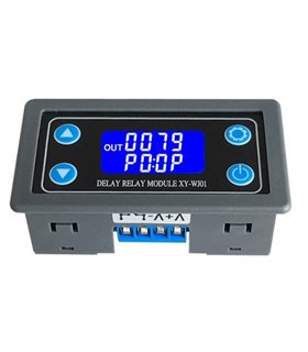 Модуль XY-WJ01 встраиваемый таймер реле времени с ЖК дисплеем (18227)