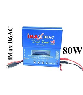 Универсальное зарядное устройство тестер IMax B6AC 5A 80W с блоком питания (15073)