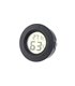 Цифровой гигрометр термометр круглый комнатный 45мм (16265)