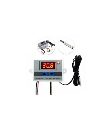 Цифровой термостат XH-W3001 0.1 градус 1500W 12V (16901)