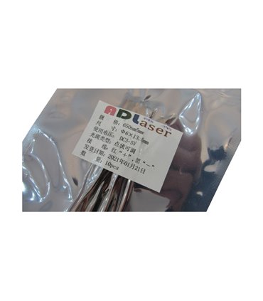 Лазерный модуль лазер точка 650nm 5mw 3-5V (18185)