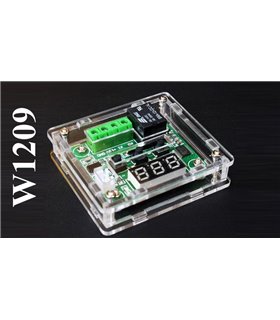 Корпус регулятора температуры XH-W1209 акриловый прозрачный (15816)