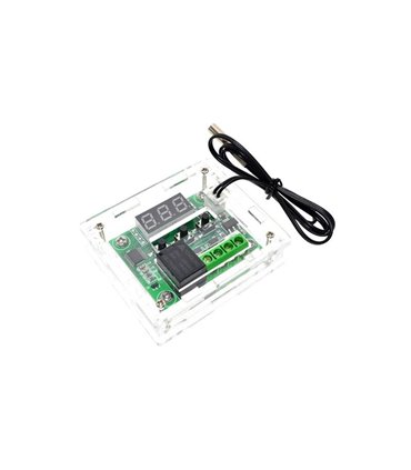 Корпус регулятора температуры XH-W1209 акриловый прозрачный (15816)