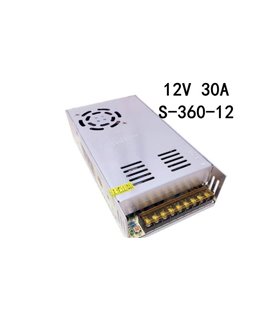 Универсальный блок питания 12V 30A S-360-12 (14349) Универсальный блок питания 12V 30A S-360-12 (14349)