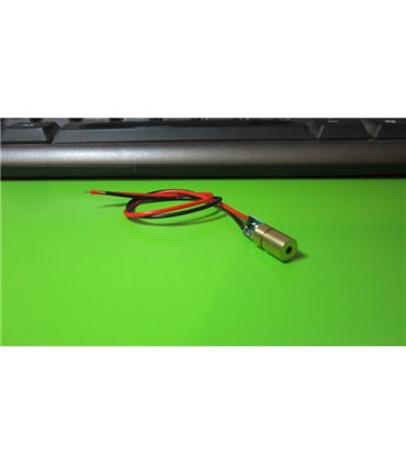 Лазер точка 3-5V 650nm 5mW (12784)