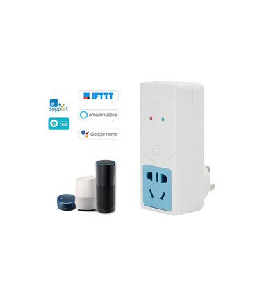 Беспроводная Wi-Fi розетка Sonoff Socket Plug S22 Smart (14679)