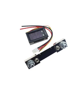 Амперметр вольтметр 100 А в комплекте с шунтом (10520)