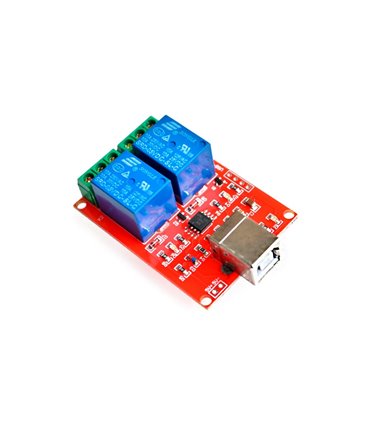 HID USB реле управления нагрузкой через компьютер 10A (14195)