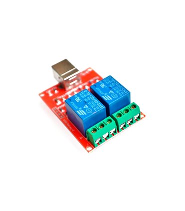 HID USB реле управления нагрузкой через компьютер 10A (14195)